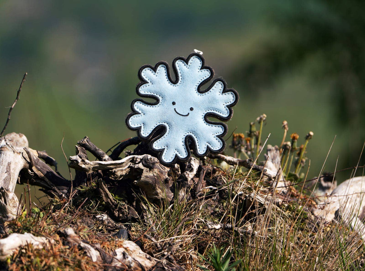 Christmas Flakey the Snowflake shaped Eco Dog Toy