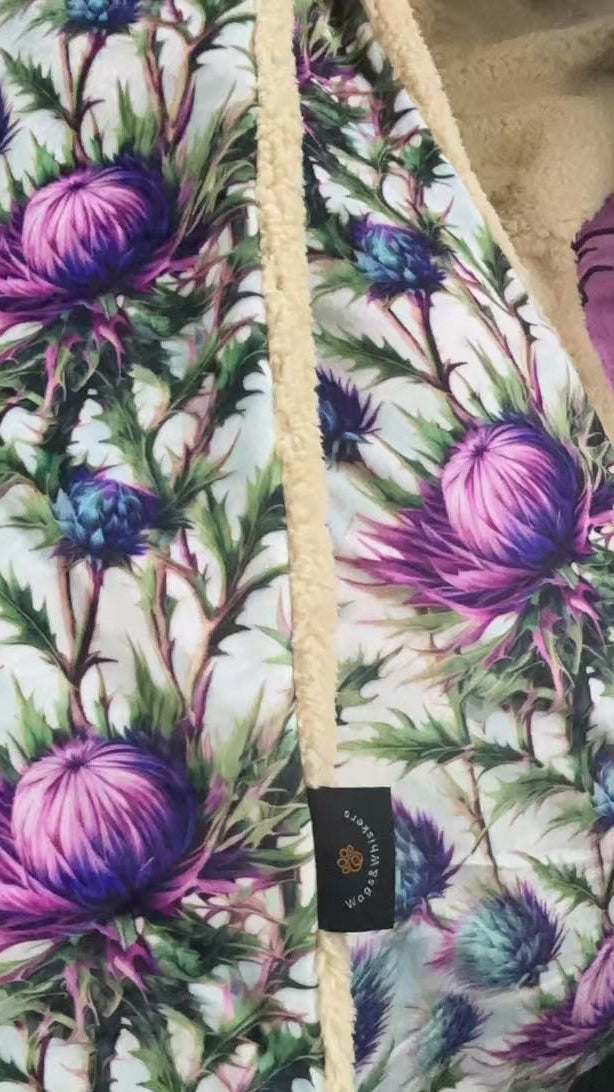 Bonnie Thistle Snuggle Blanket