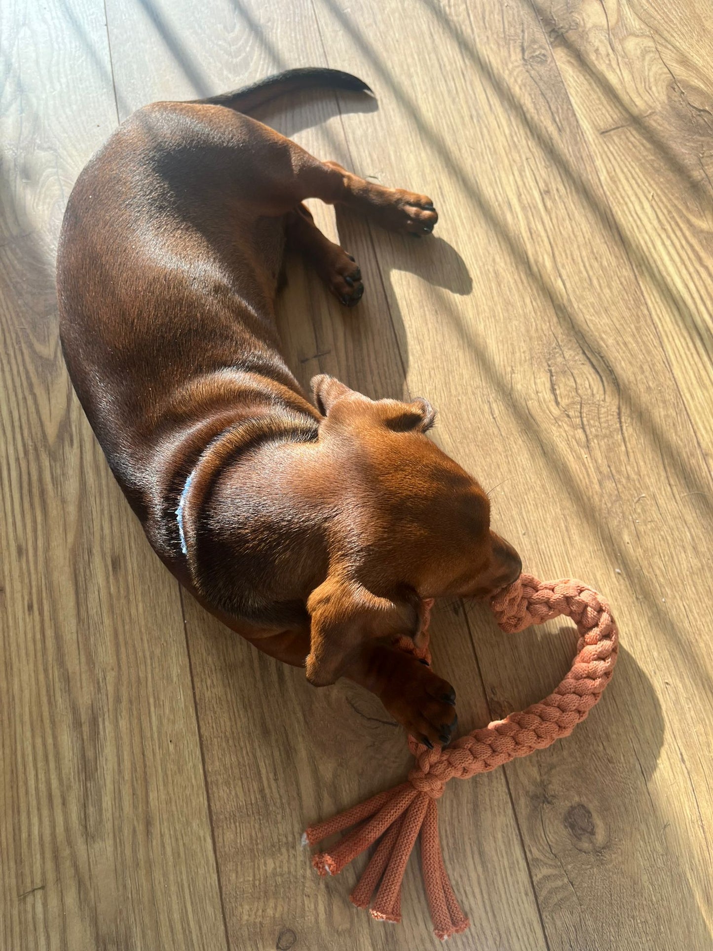 Handmade Rope Heart Toy