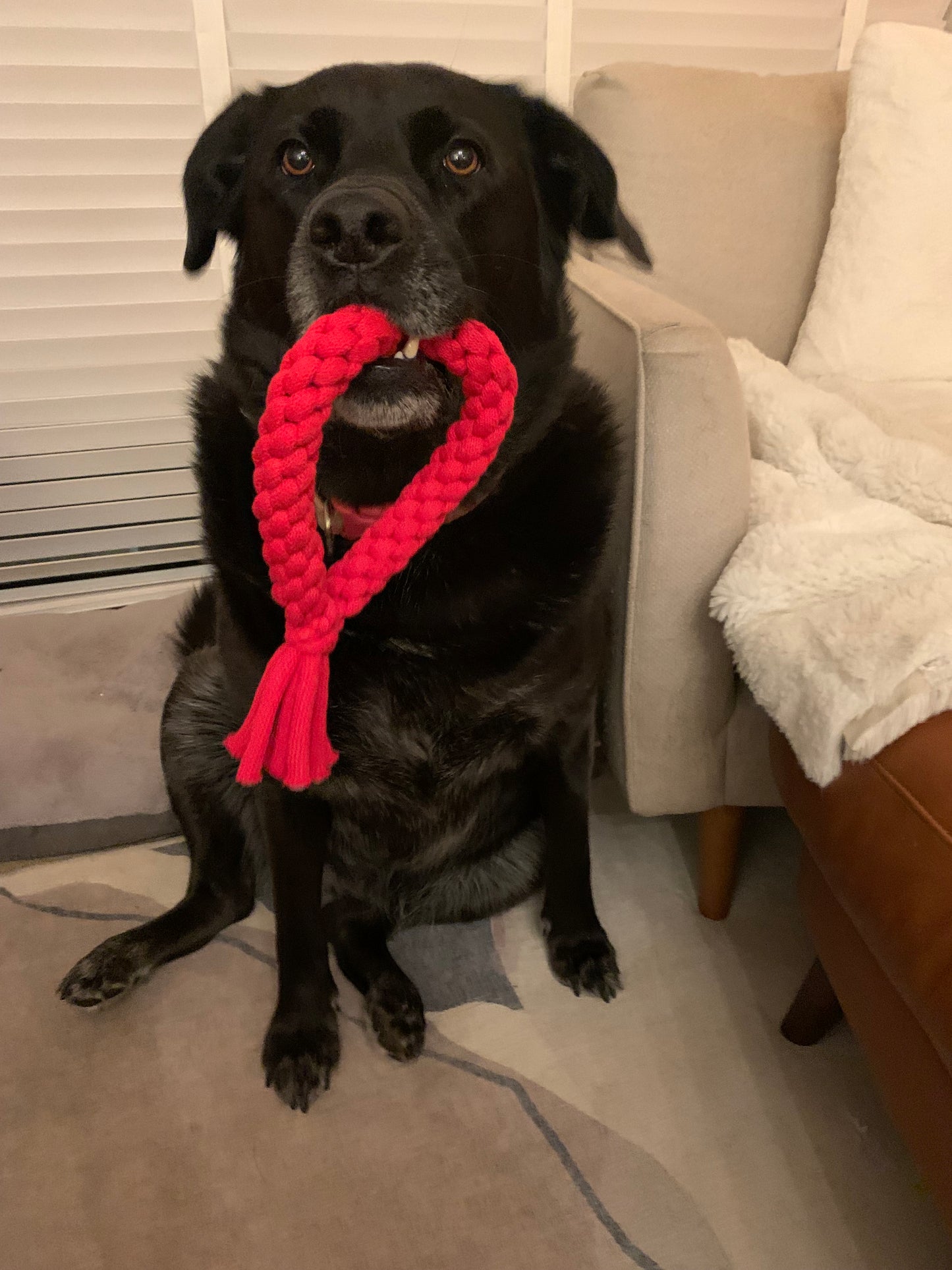 Handmade Rope Heart Toy