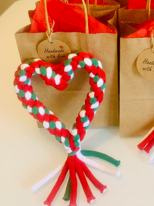 Handmade Rope Heart Toy