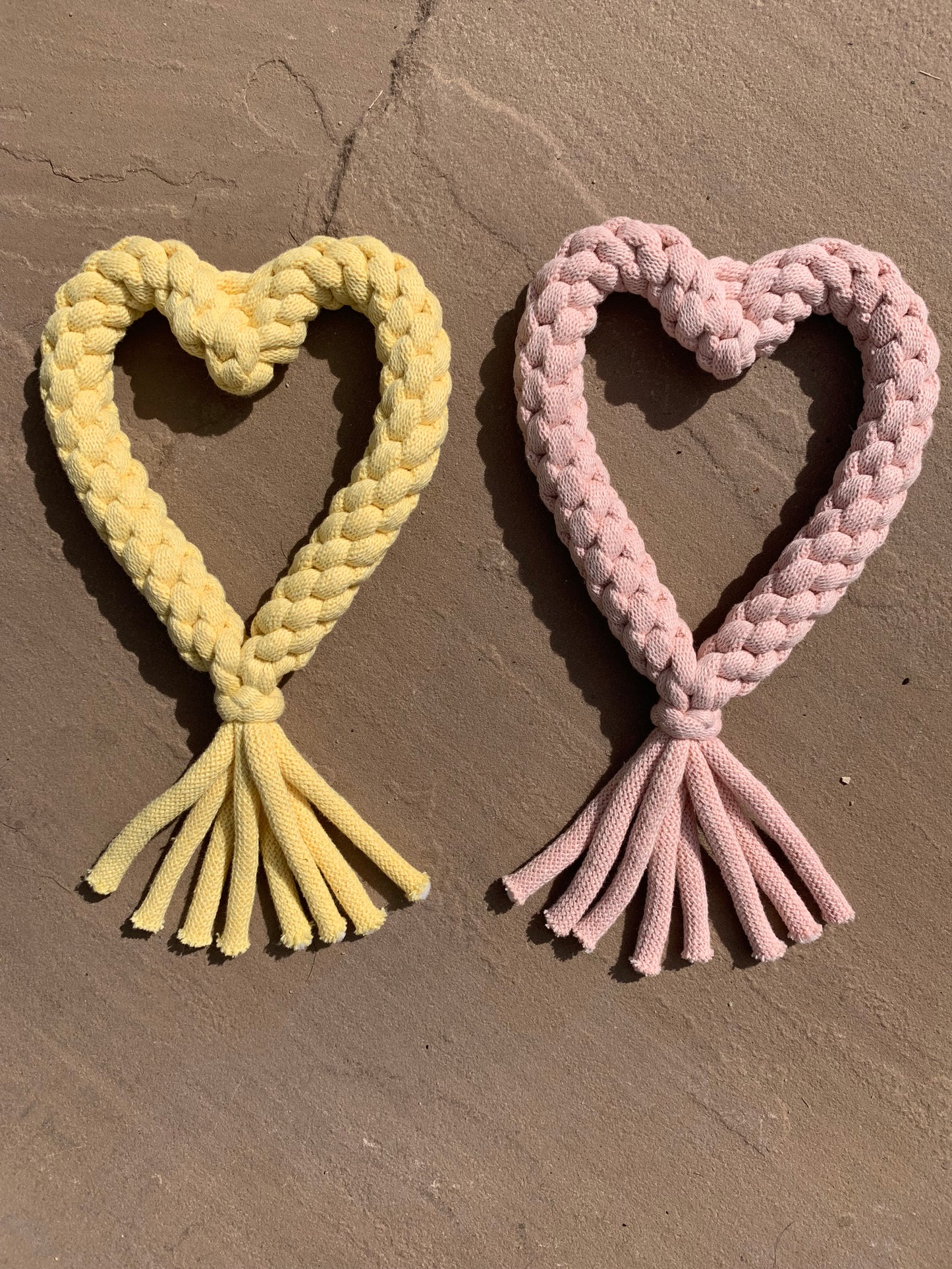 Handmade Rope Heart Toy