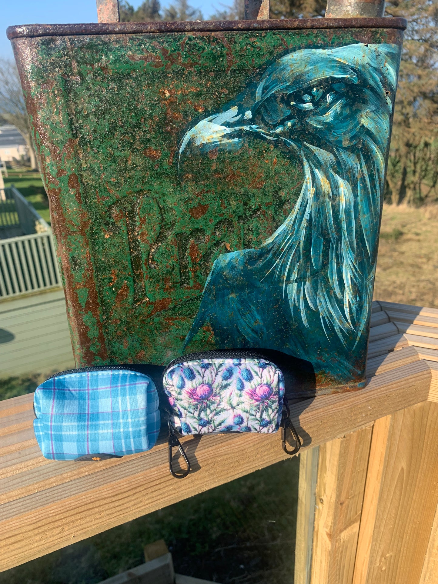 Poo Bag Holder Bonnie Thistle