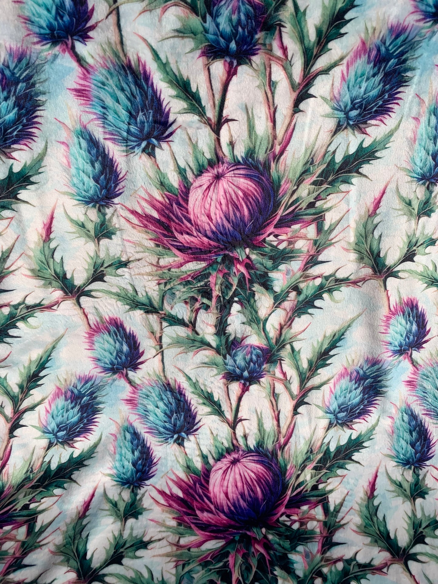 Bonnie Thistle Snuggle Blanket