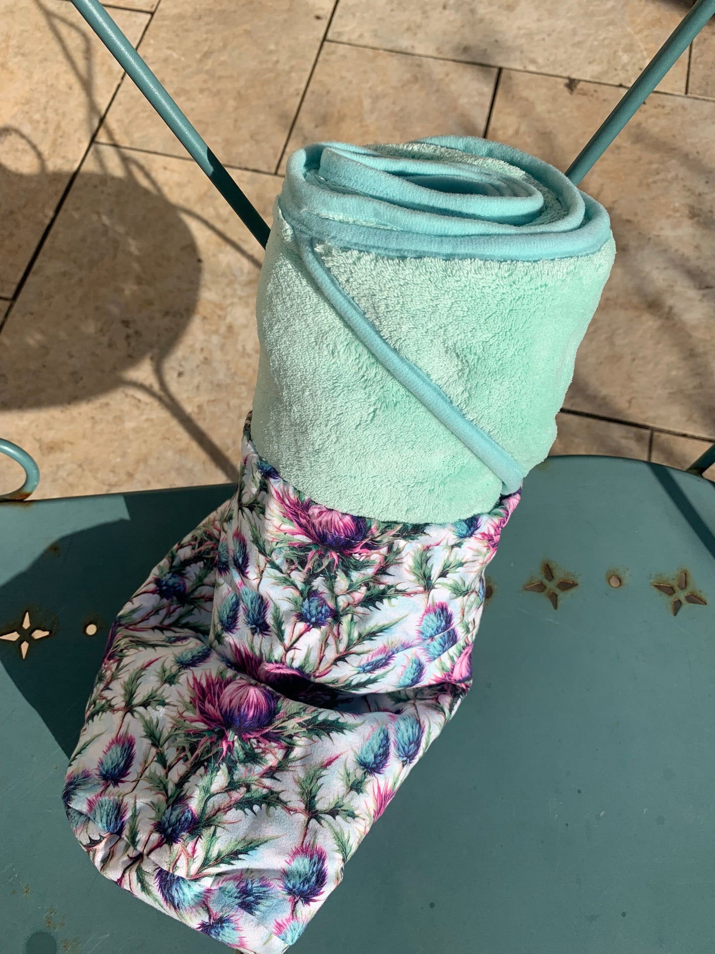 Sustainable Travel and Bath Towel with Carry Bag