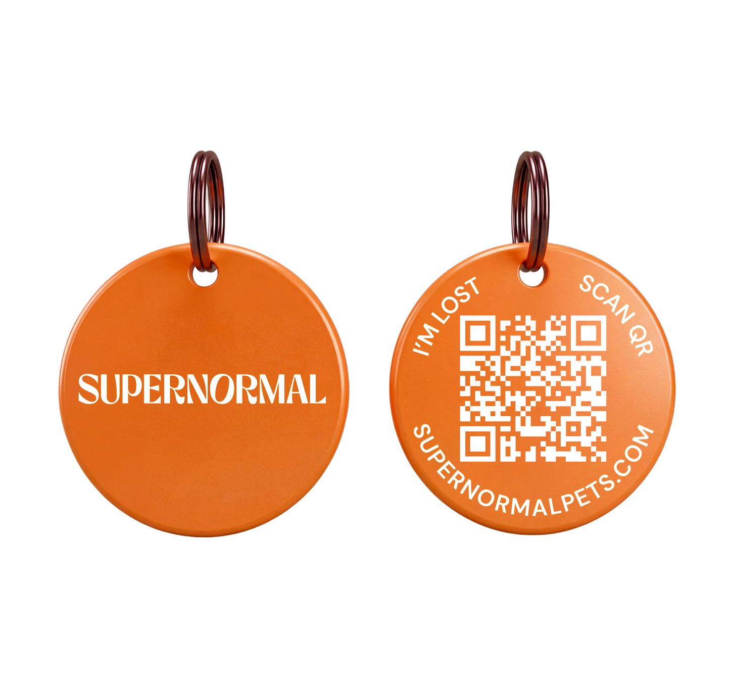 Médaillon connecté Supernormal PawTag pour animaux de compagnie
