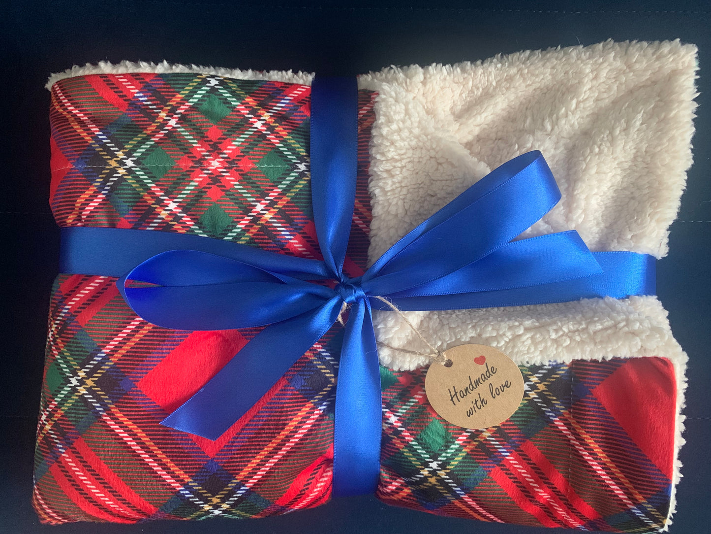 Royal Stewart Tartan Flower Collar Accessory