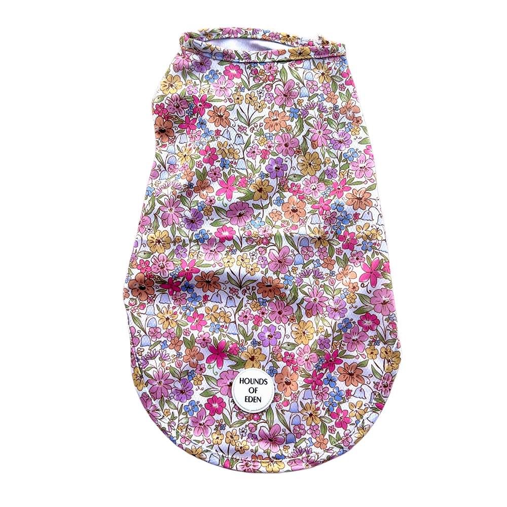 Pastel Petals Dog Cooling Vest