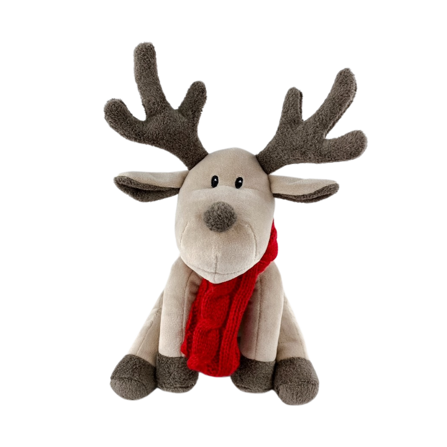 Luxury Plush and Squeaky Festive Reindeer