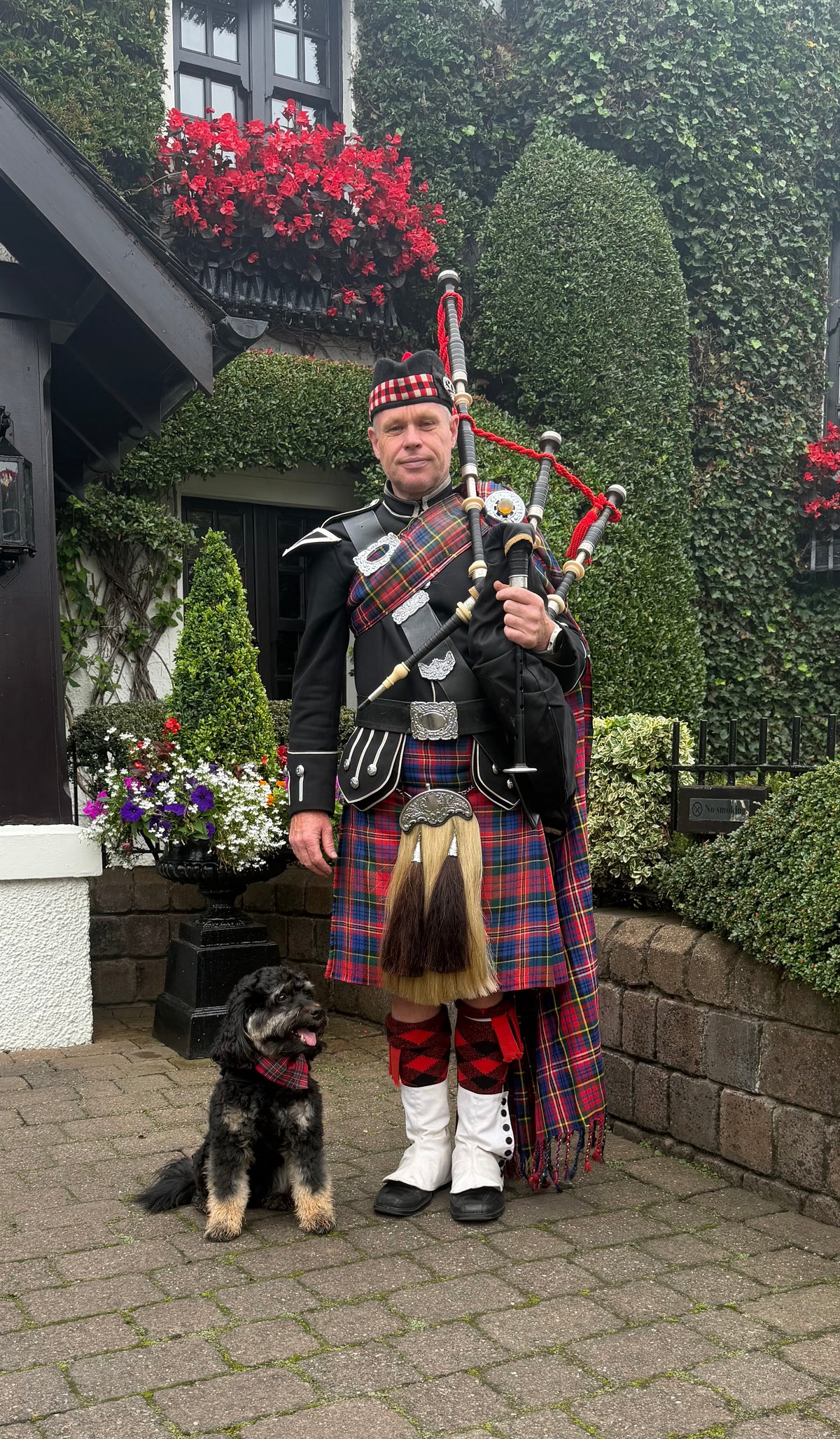 Royal Stewart Tartan Dog Bandana