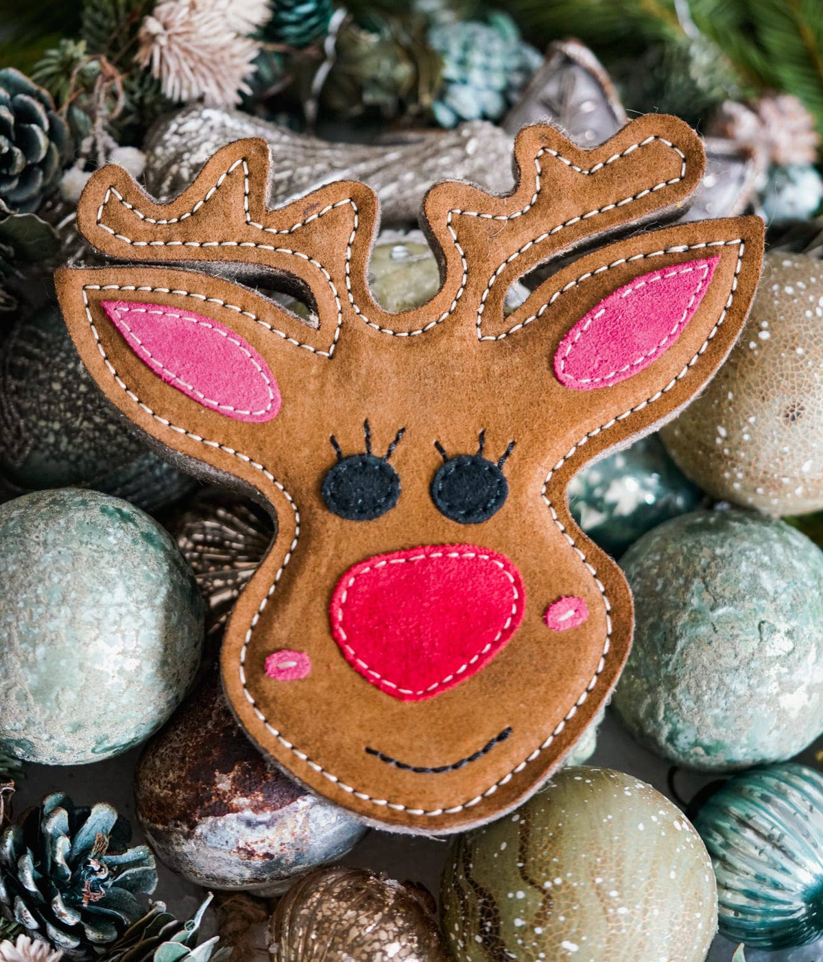 Christmas Rudy the Reindeer Eco Dog Toy