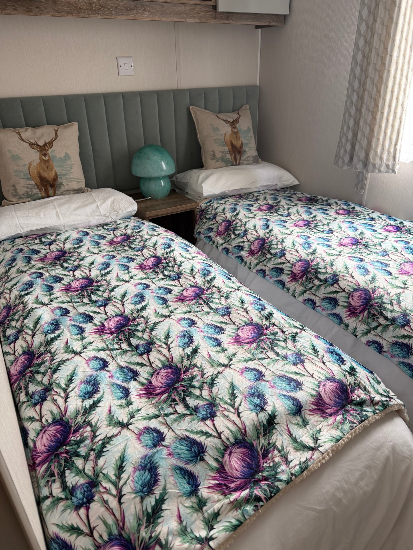 Bonnie Thistle Snuggle Blanket