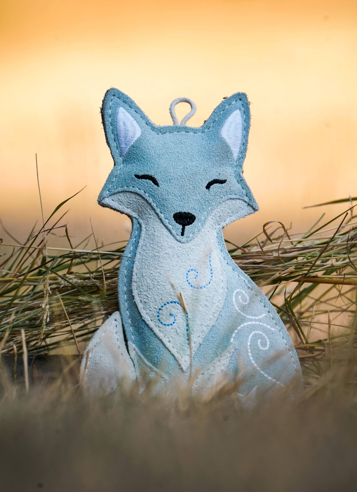 Christmas Flurry the Artic Fox Eco Dog Toy