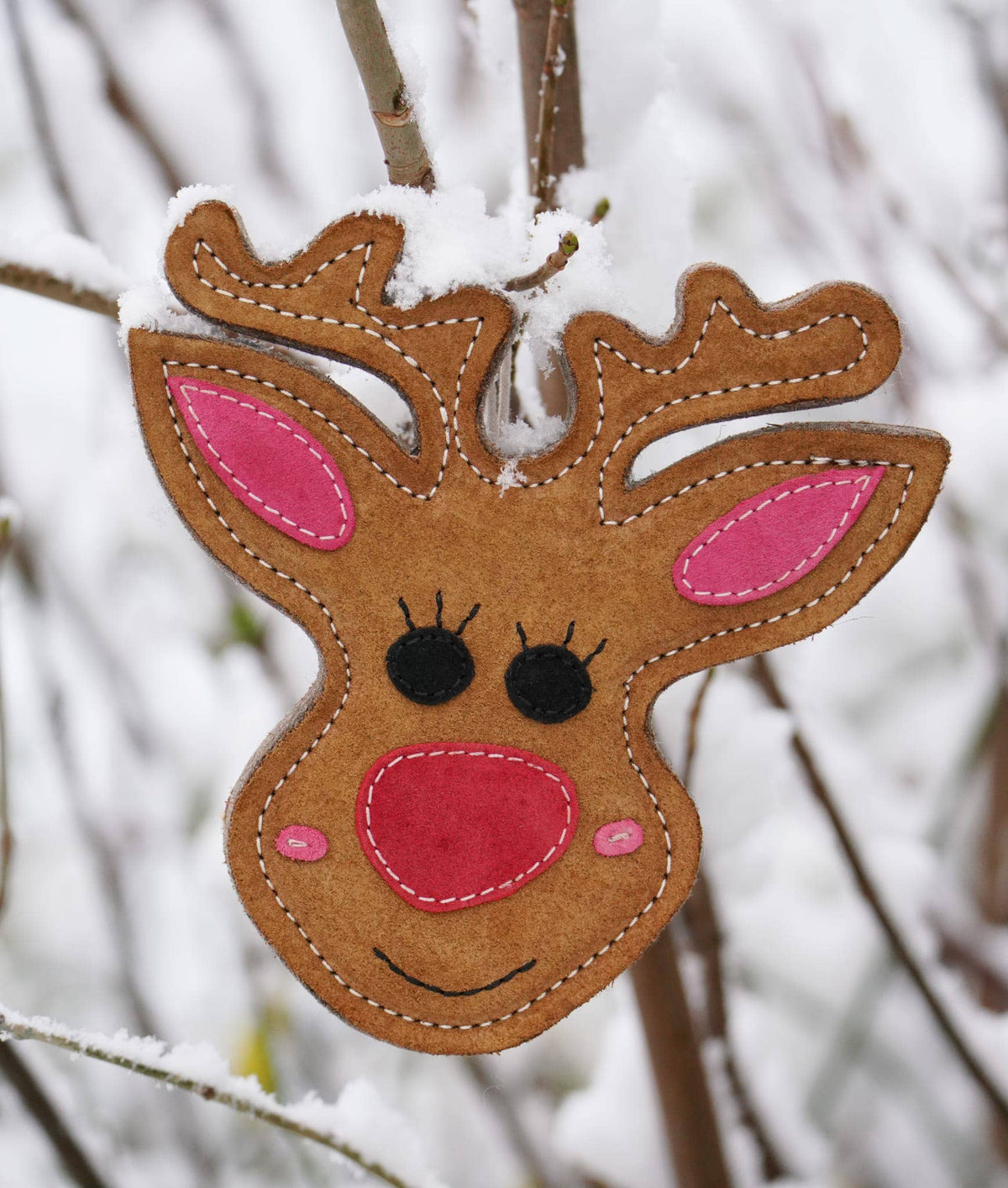 Christmas Rudy the Reindeer Eco Dog Toy