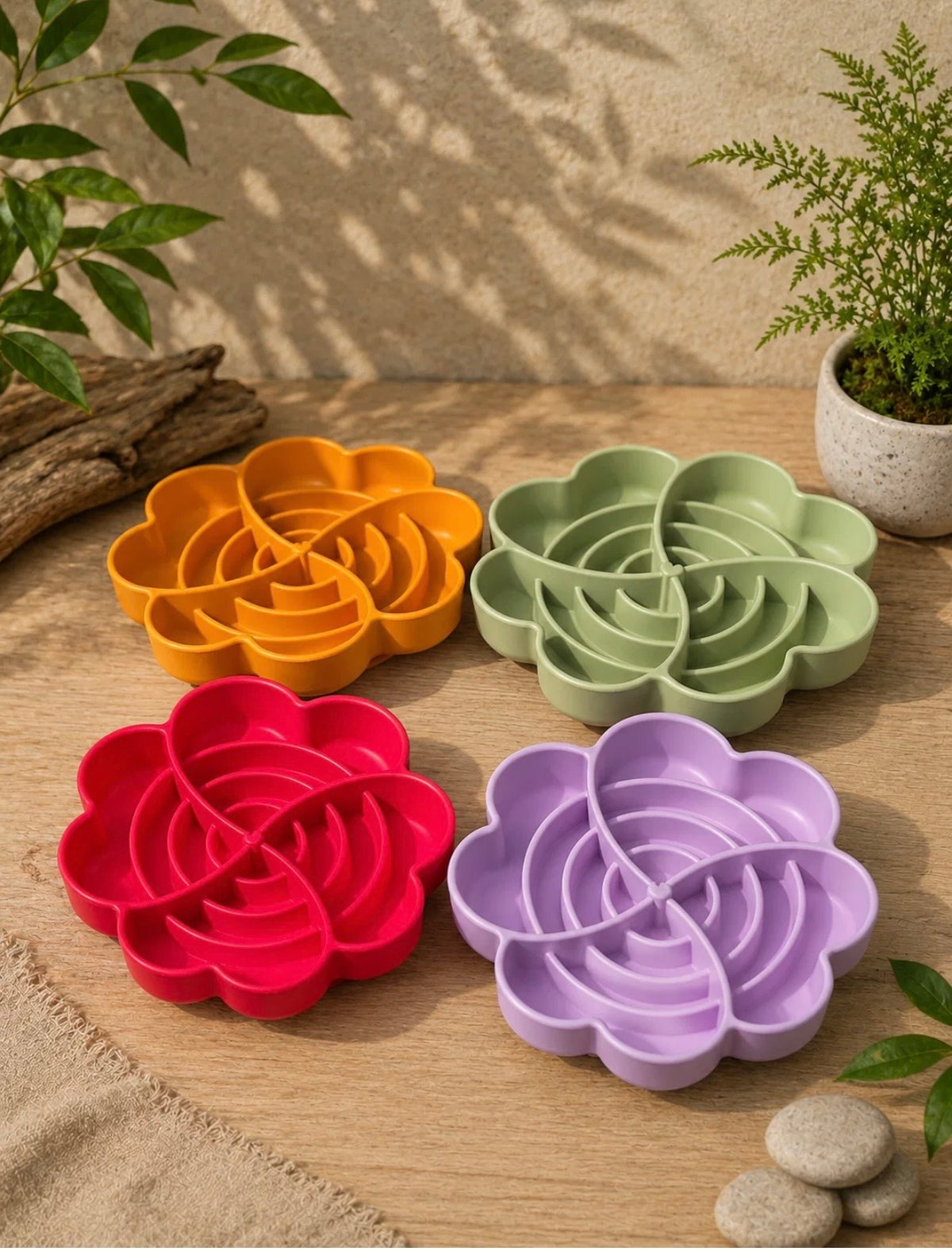 Spiral Bloom Enrichment Bowl