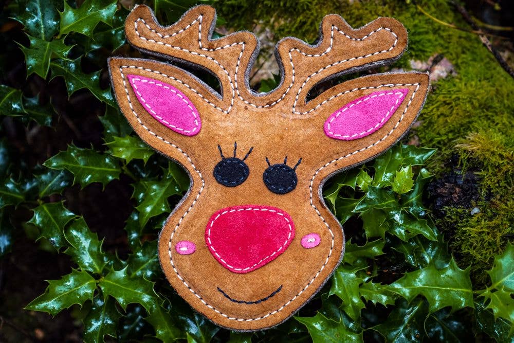 Christmas Rudy the Reindeer Eco Dog Toy