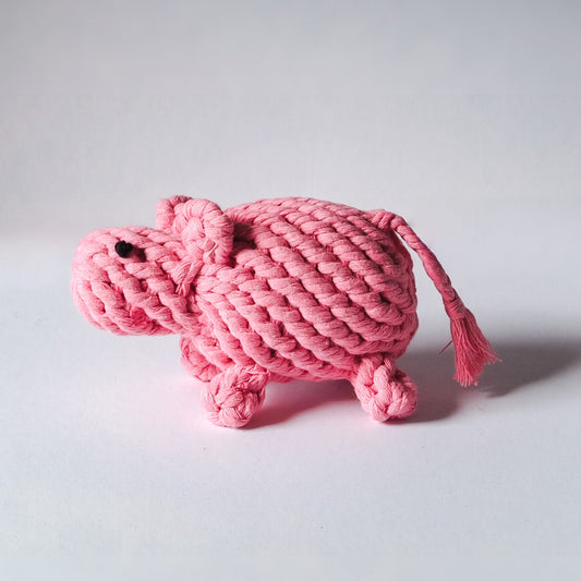 Little Pig Rope Dog Toy Gift