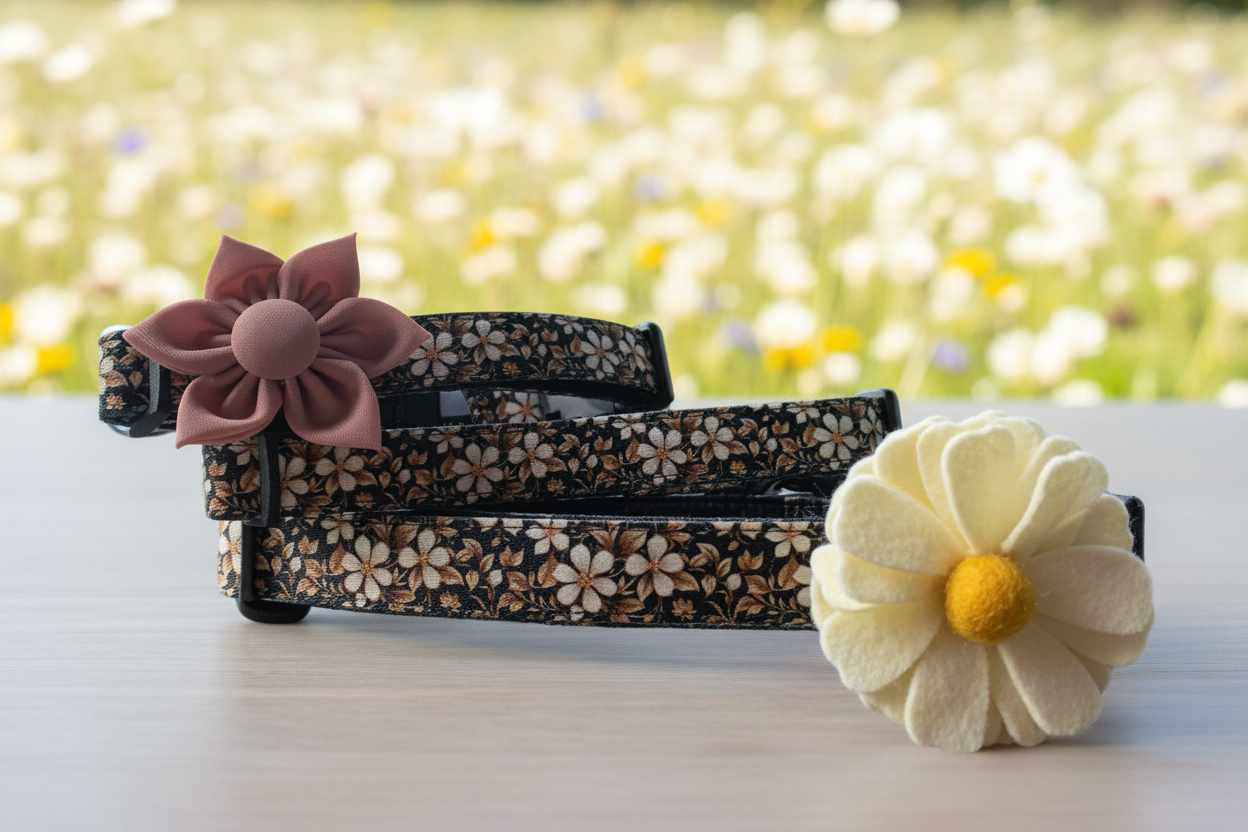 Collier pour chien Black Isle Blossom