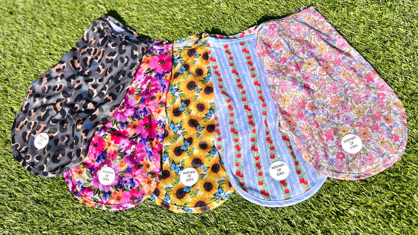 Pastel Petals Dog Cooling Vest