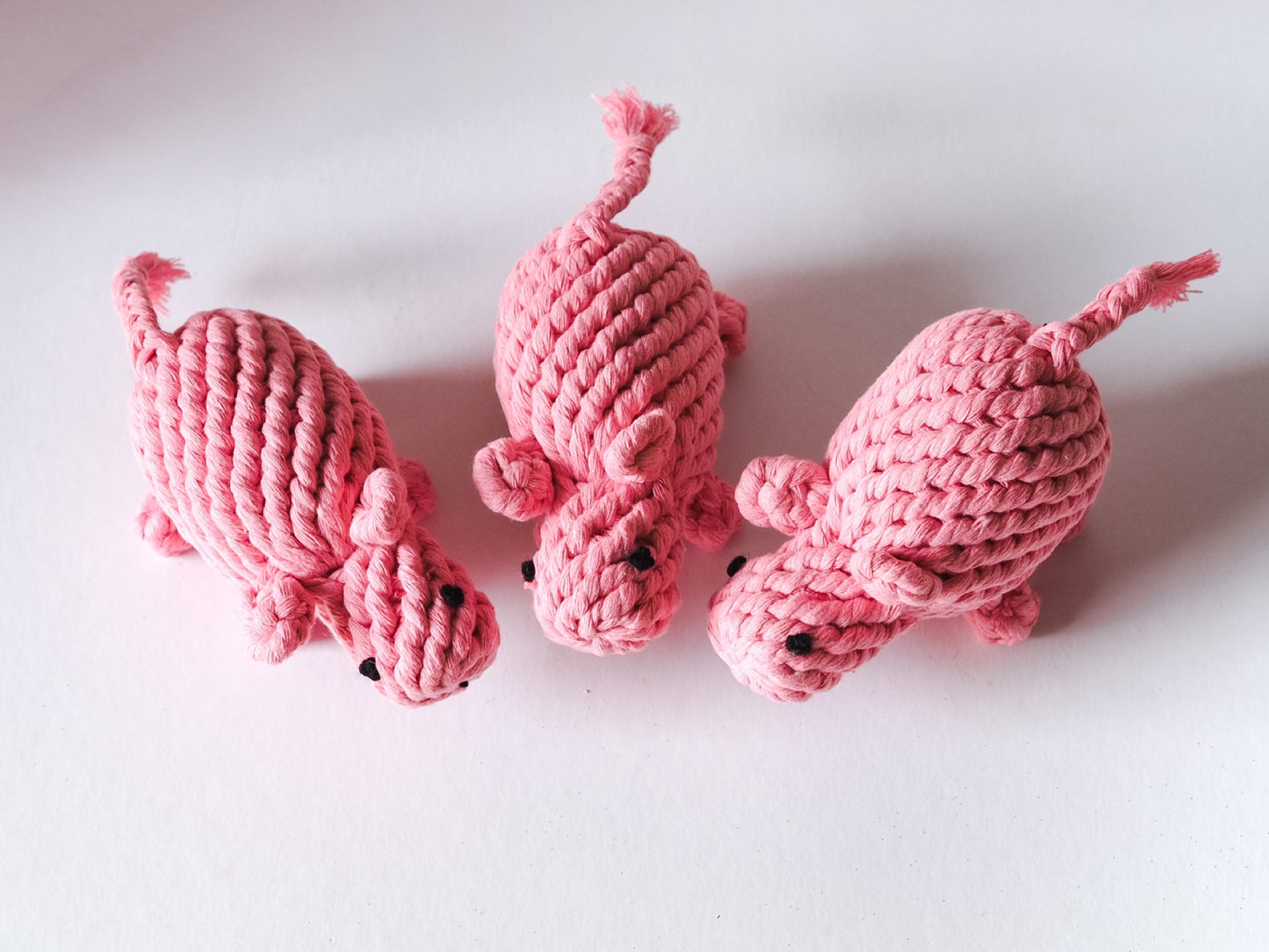 Little Pig Rope Dog Toy Gift