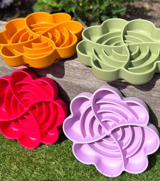 Spiral Bloom Enrichment Bowl