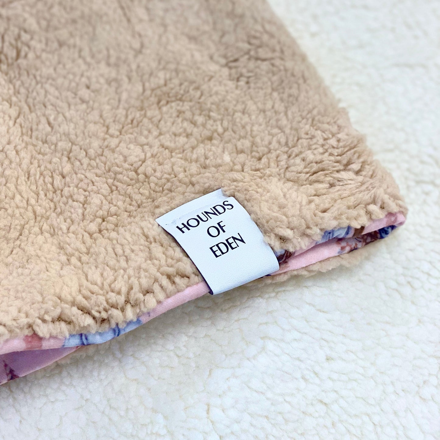 Blushing Leopard Dog Snood