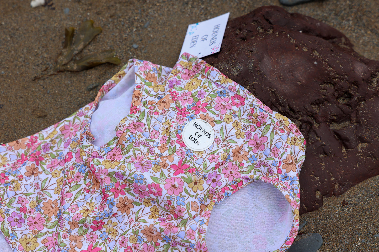 Pastel Petals Dog Cooling Vest