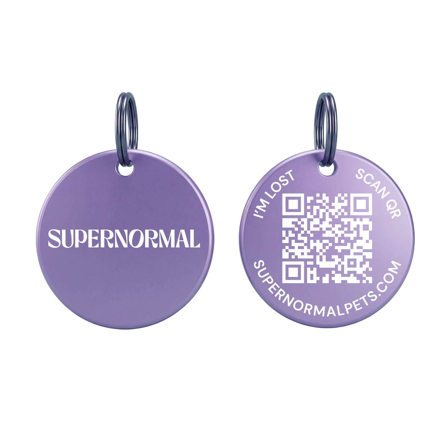 Médaillon connecté Supernormal PawTag pour animaux de compagnie