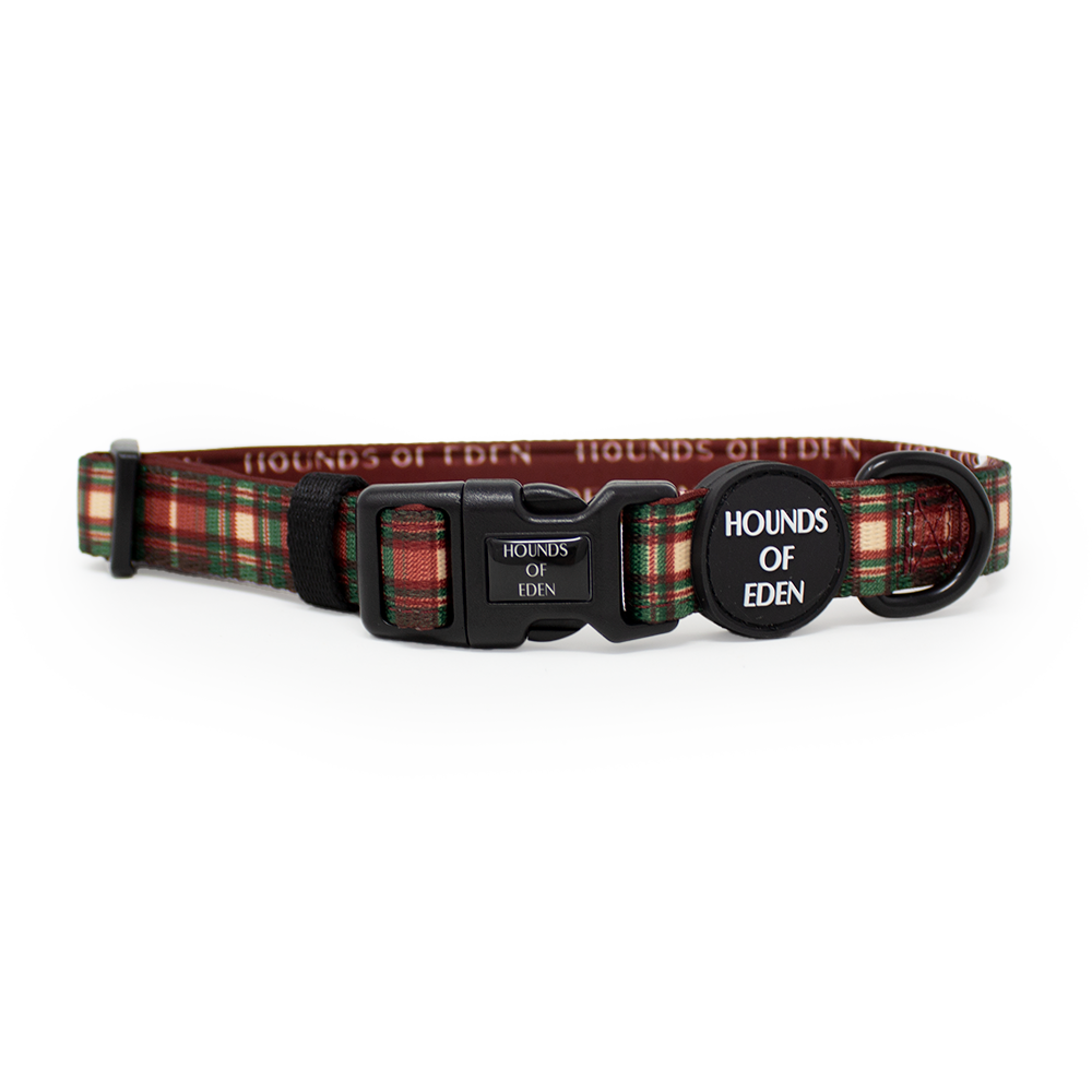 Tartan Me Up - Red & Cream Tartan Design Dog Harness