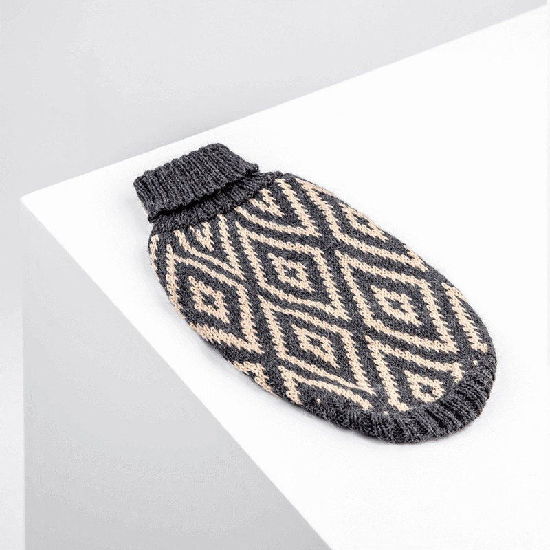 "Rhombus" Handmade Alpaca Wool Dog Jumper