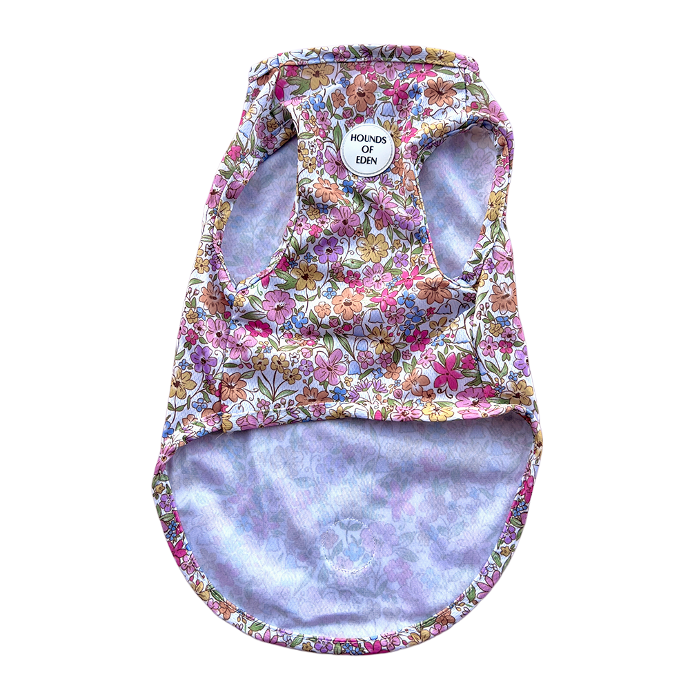 Pastel Petals Dog Cooling Vest