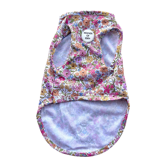 Pastel Petals Dog Cooling Vest