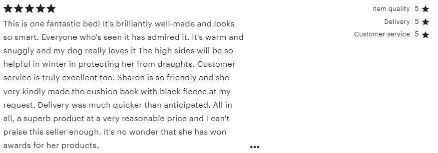 Luxury Handmade Boucle Pocket Sided Dog/cat/pet Bed with removable cushion