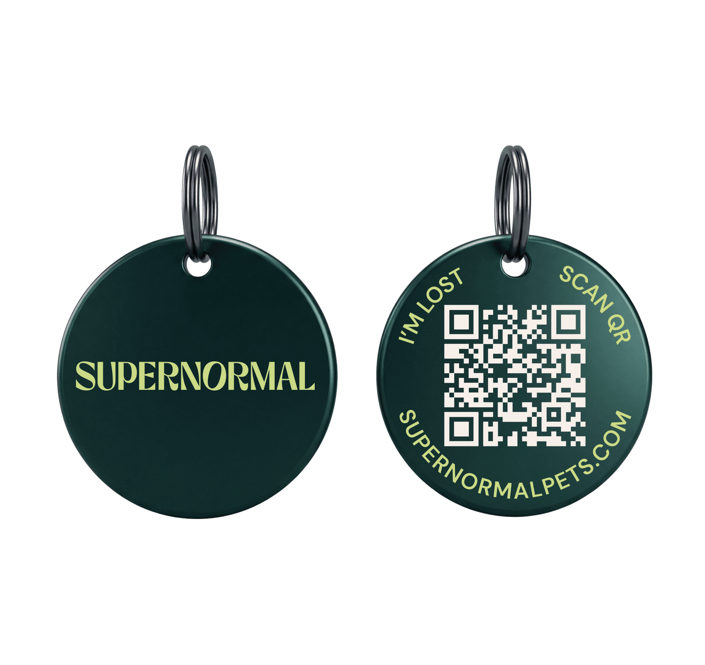 Médaillon connecté Supernormal PawTag pour animaux de compagnie